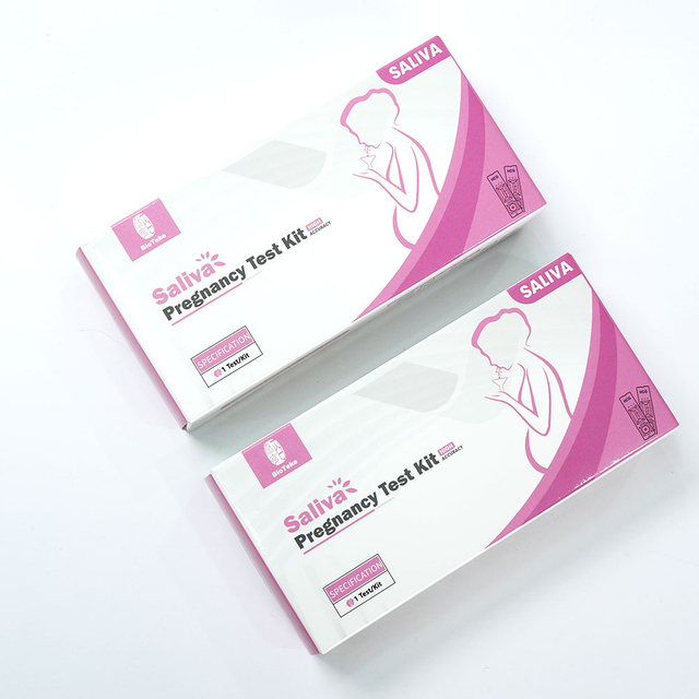 Saliva Pregnancy (HCG) Rapid Test Kit (Immunochromatographic Assay)