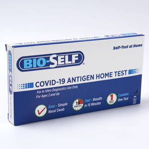COVID-19(SARS-CoV-2) Antigen Home Test with EUA Certification 