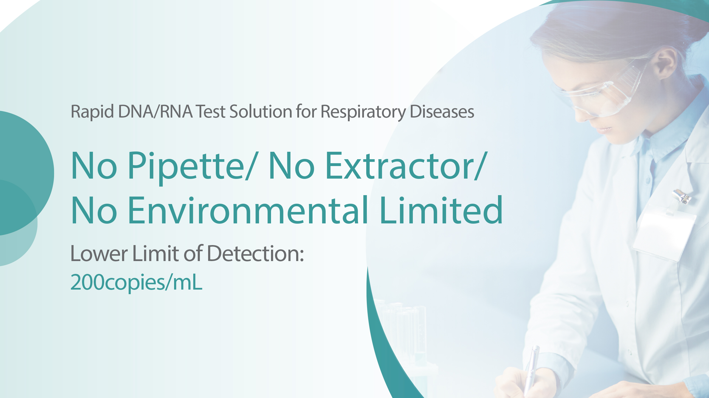 Rapid DNA/RNA Test Solution for Respiratory Diseases