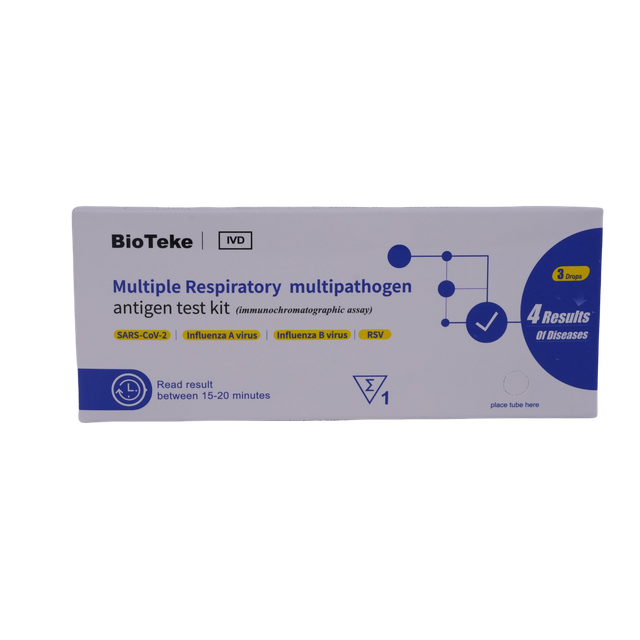 Multiple Respiratory Multipathogen Antigen Test Kit for Covid Flu Rsv (Immunochromatographic Assay)