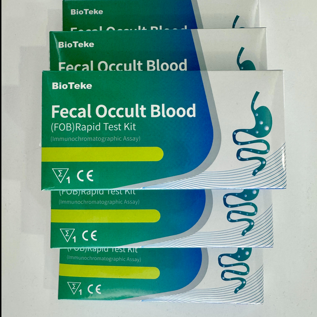 Fecal Occult Blood (FOB) Rapid Test Kit (Immunochromatographic Assay)