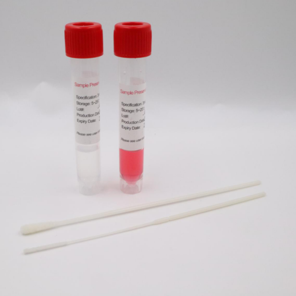 PP Material blood for life sciences applications Disposable virus sampling tube