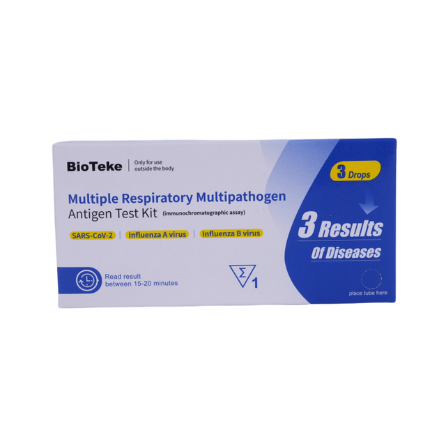 Multiple Respiratory Multipathogen Antigen Test Kit（3 Results）