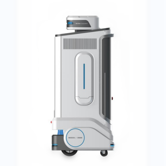epidemic prevention robot with laser medical sterilizer
