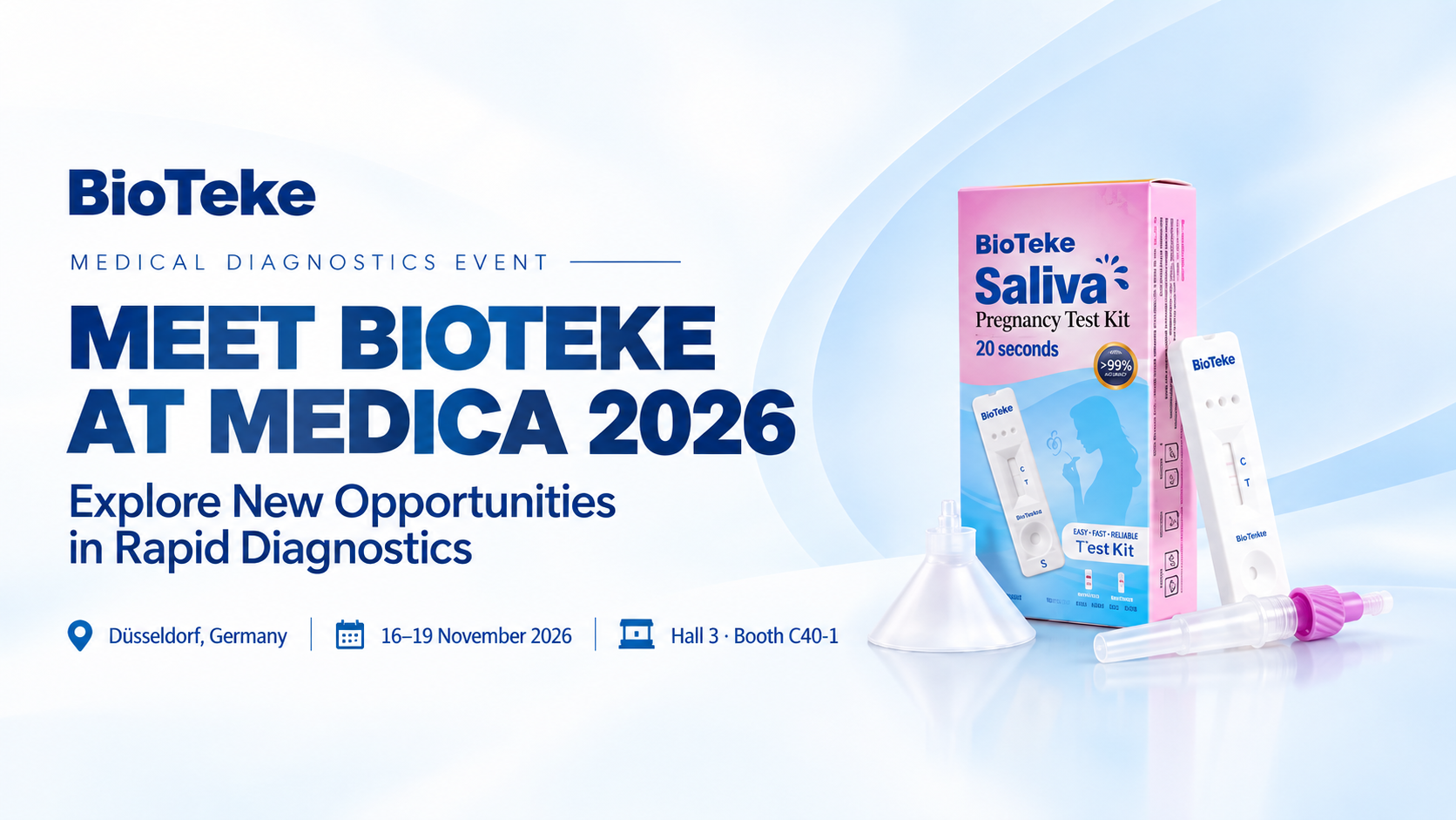 Meet BioTeke at MEDICA 2026